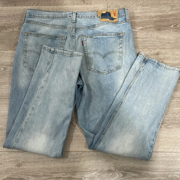Levi’s 514 Straight Fit Men’s Medium Wash Denim Jeans W36 L30 - Picture 14 of 14